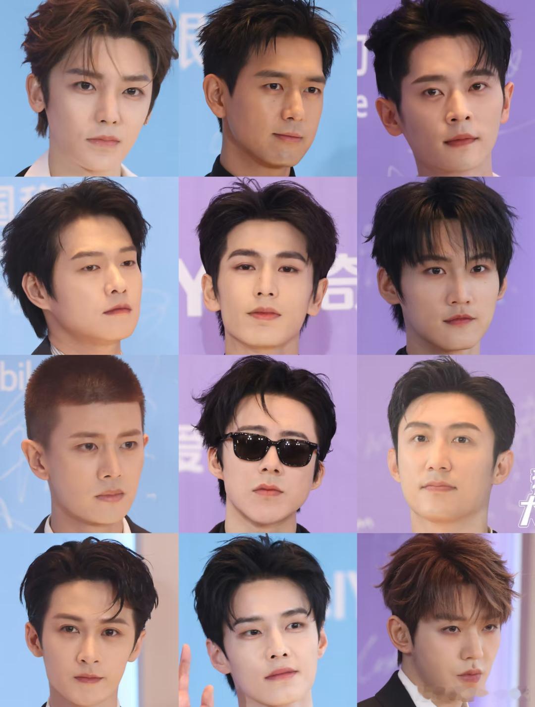 尖叫之夜红毯男明星怼脸生图李现、任嘉伦、刘宇宁、檀健次、魏大勋、黄景瑜、张凌赫、