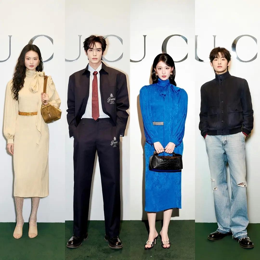 gucci活动官方单人照和生图合照怎么评？区别大不大呢