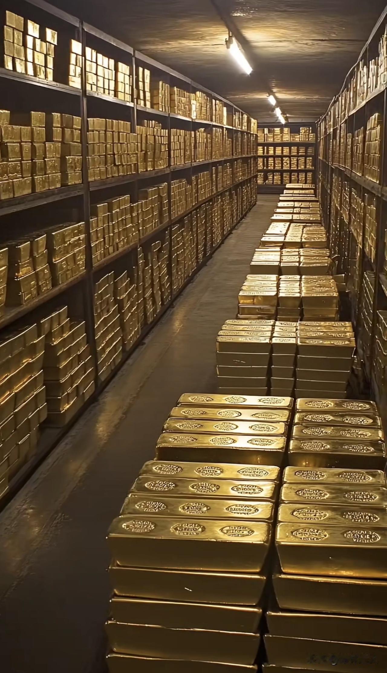 新思维：把黄金存放在中国，踏实、放心、安全。根据公开信息，目前已知在中国存放