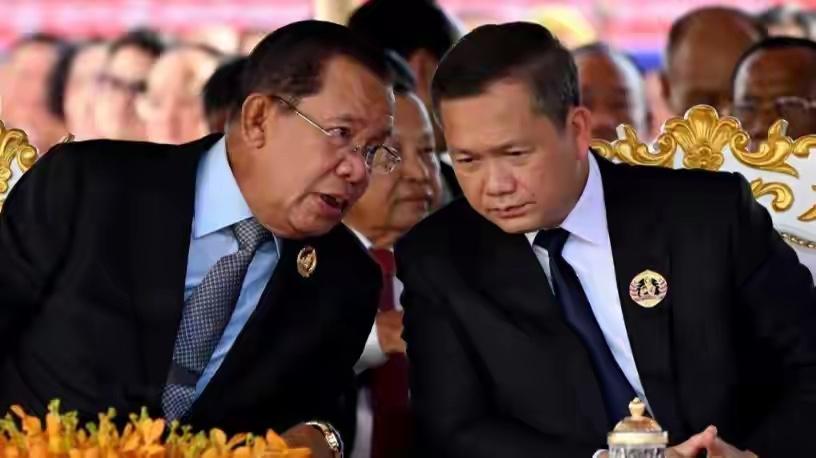 中方劝和柬泰刚有成果，洪森父子突然接到美国电话本来在中国和东盟的斡旋下，泰柬边