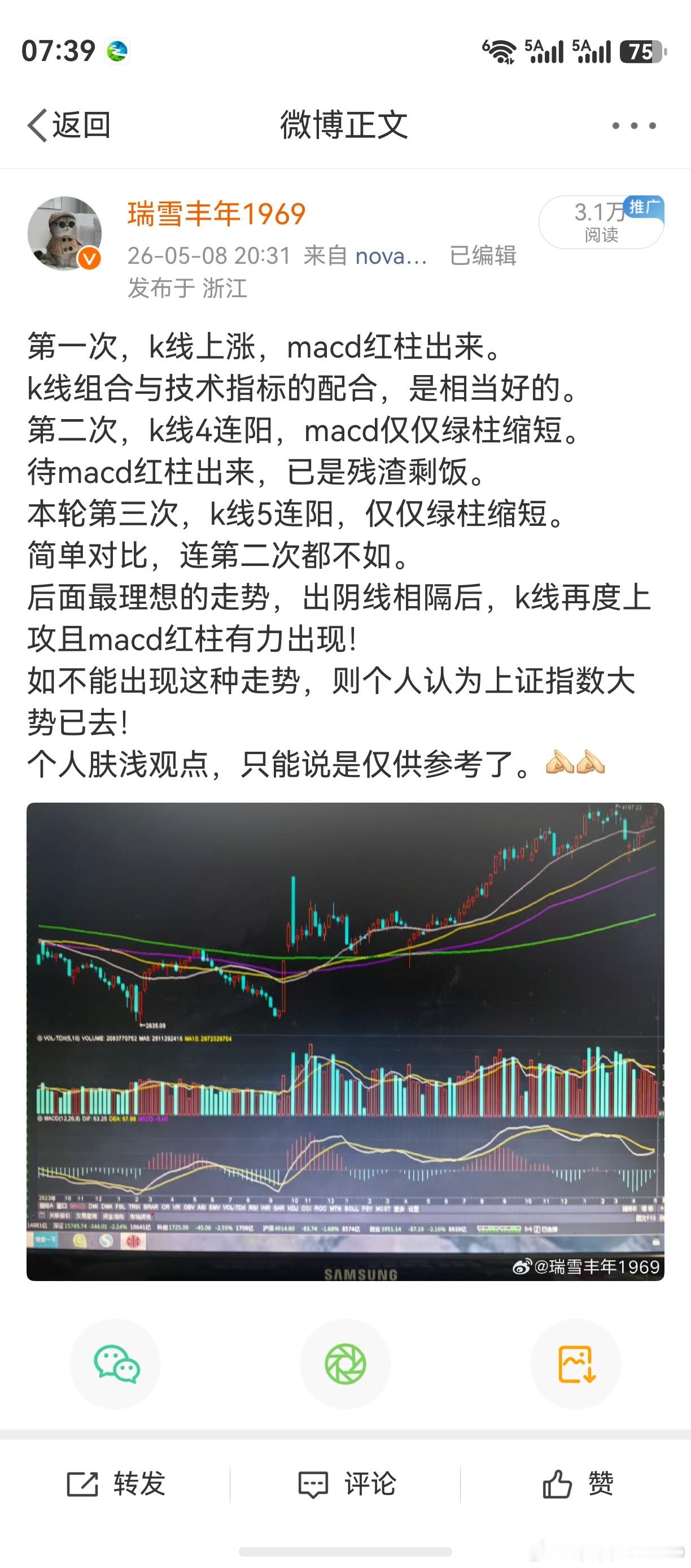 回过头来看，真的是佩服机构。坦率说，A股的机构，操盘确实厉害。股市里，关键是预判