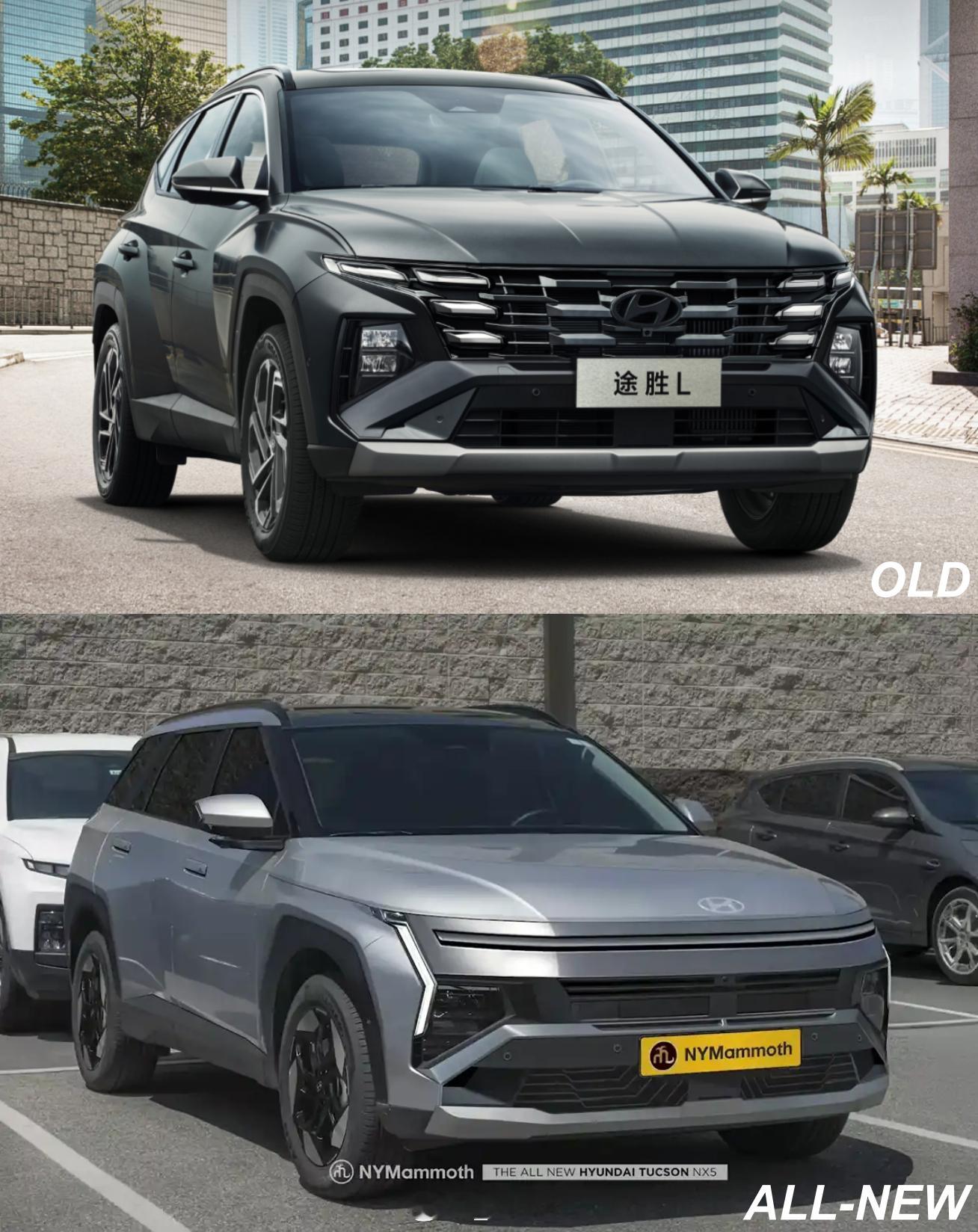 现代下一代途胜渲染图【新车渲染】下一代现代途胜渲染图，新设计语言基本明朗了，和