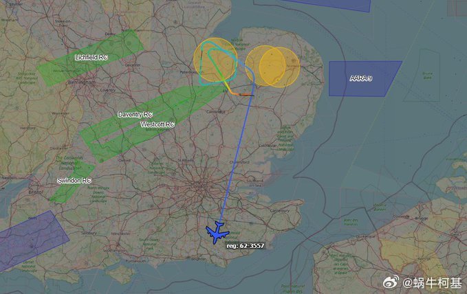 大的要来了！VMFA-311中队的10架F-35C之前已经转场到了英国。今天其中