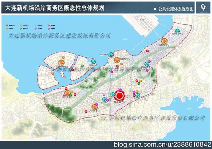 没想到大连新机场周边区域能规划的这么好，简直太完美了！别看大连现在的GDP不高，