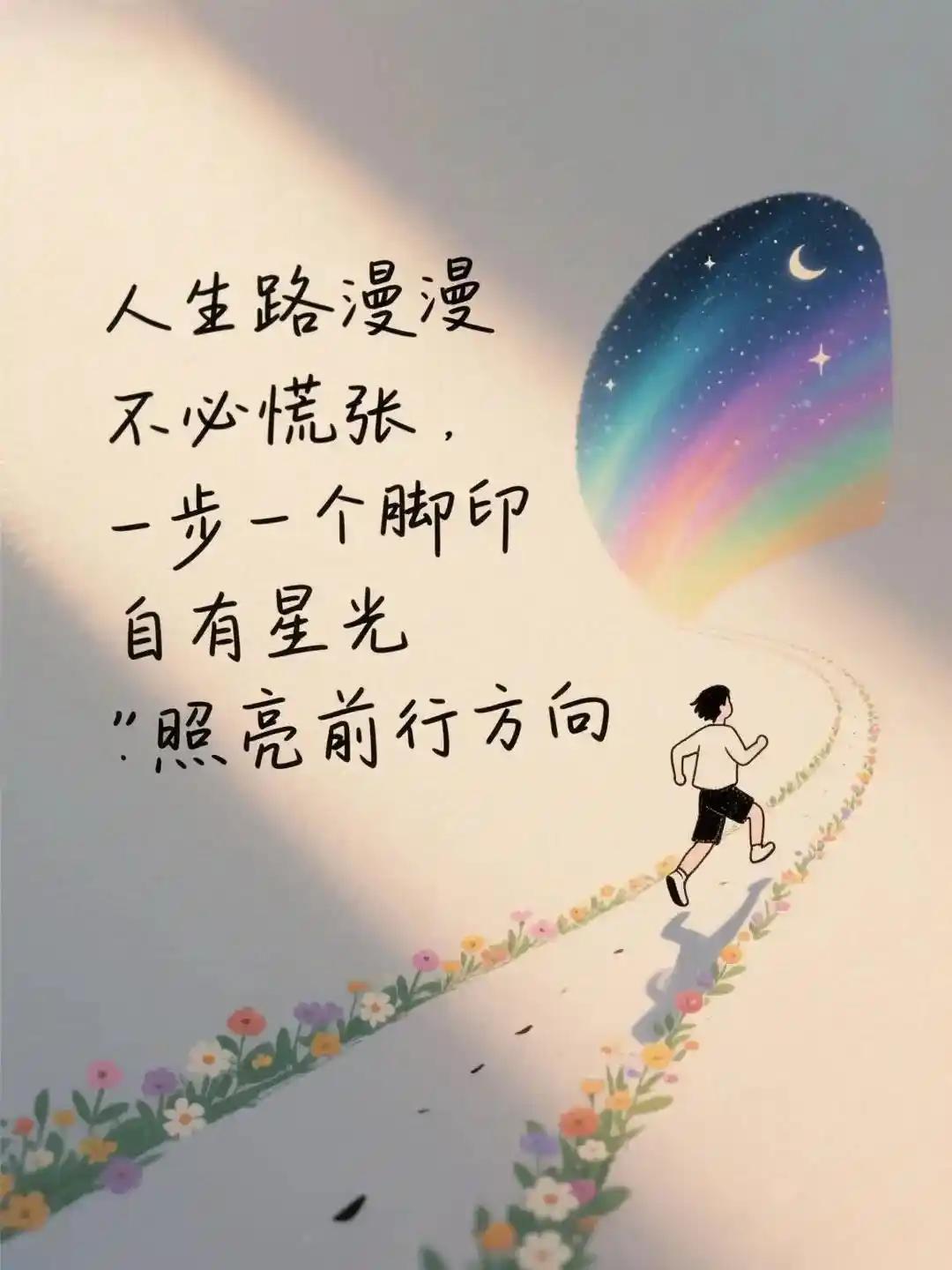最该说给自己听的三句话最后一句，最为重要第一句：将军赶路，不追小兔你想
