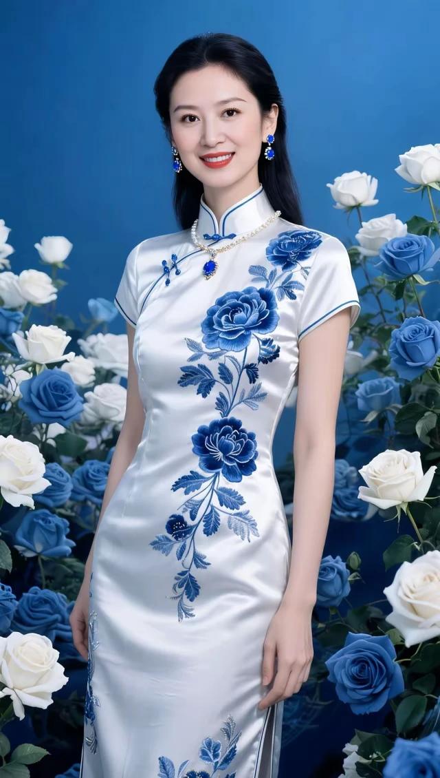 中国旗袍，国风古韵。历史悠久，文化传承。推陈出新，多元焕彩。大家闺秀，小家