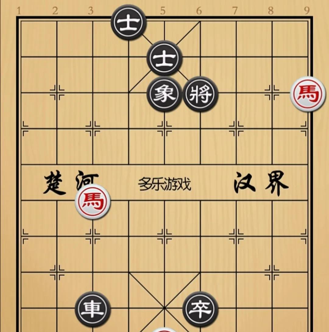 象棋：一支长枪逐日月空手白刃连环踢如图红先手！完了，有車杀无俥，人家还带着