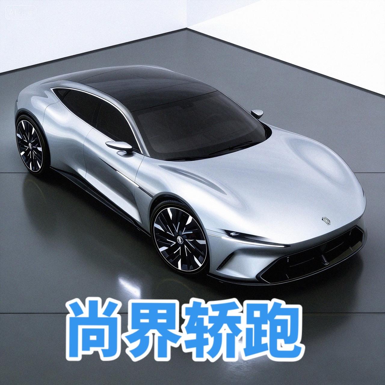 鸿蒙智行最美轿跑！尚界轿跑车新车预览！全网首发！鸿蒙智行重磅新车，尚界全新轿跑