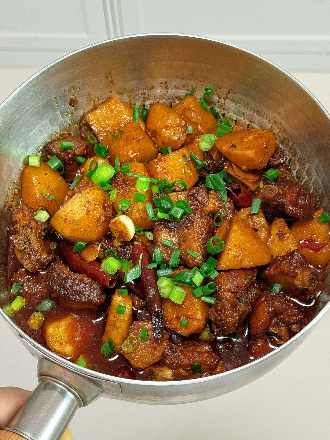 谁懂啊？土豆烧排骨吃一次爱一次！🥔🥔🍖🍖