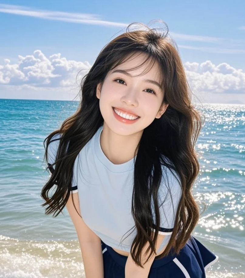 在蔚蓝海边，让心灵随海浪一起自由翱翔。