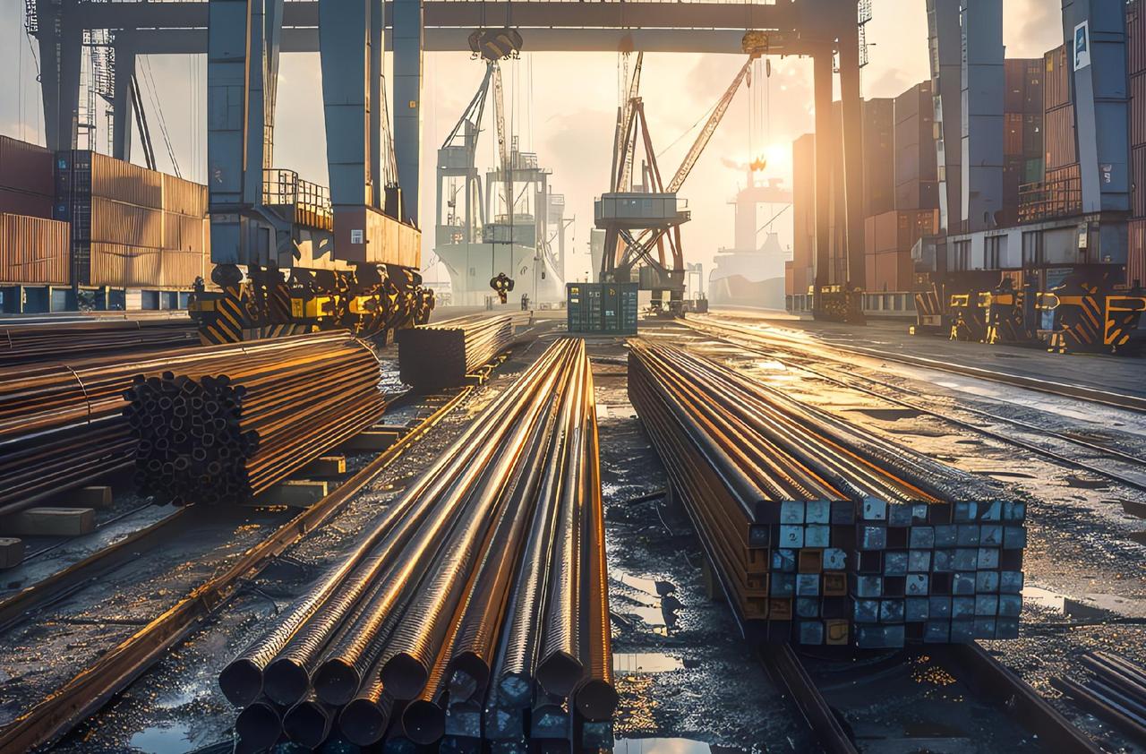 2025年世界上粗钢产量排名前10的国家第1名：中国——9.608亿吨第2名