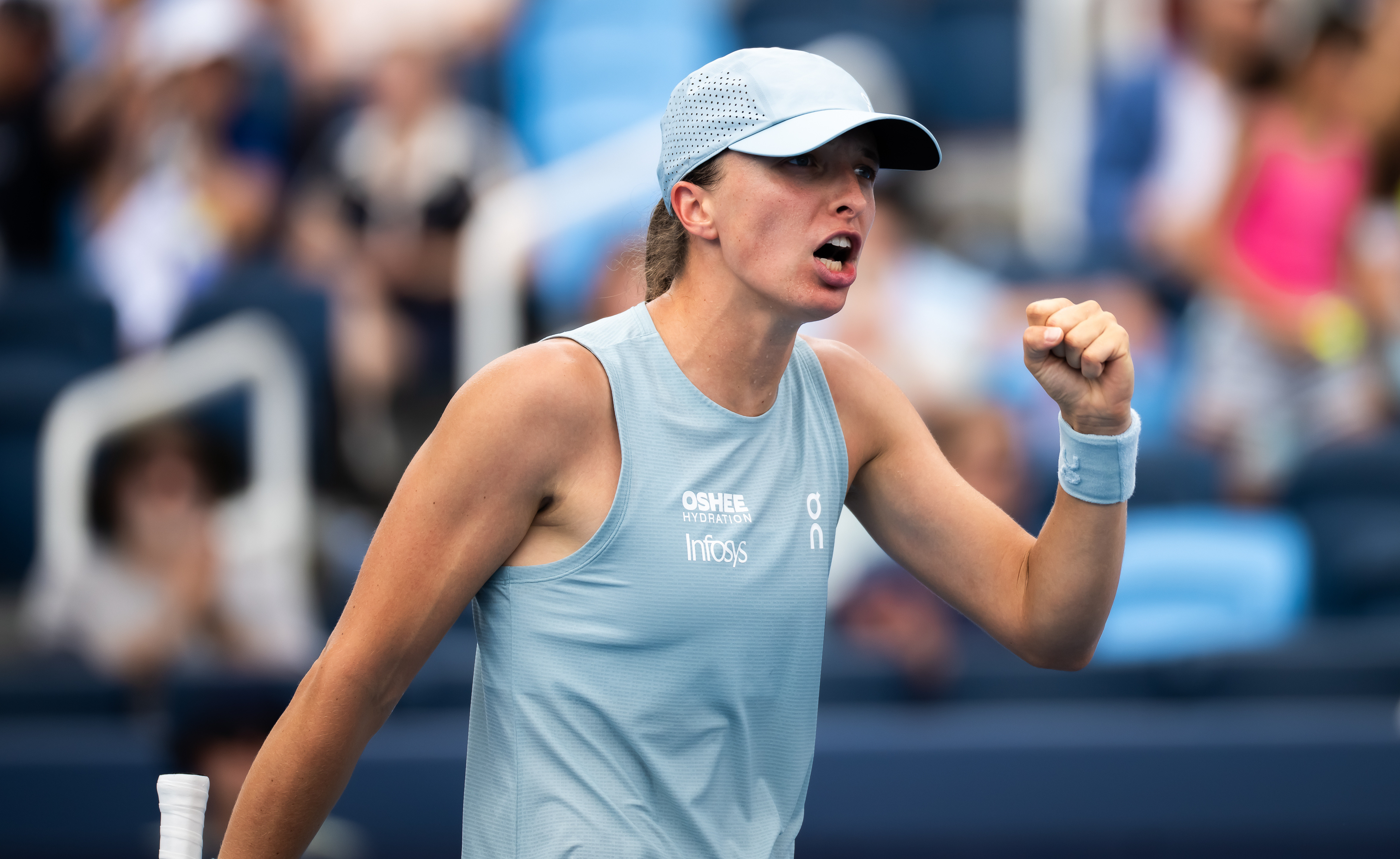 连续四年跻身辛辛那提站八强✨WTA1000辛辛那提站第四轮，卫冕冠军、7号种子斯