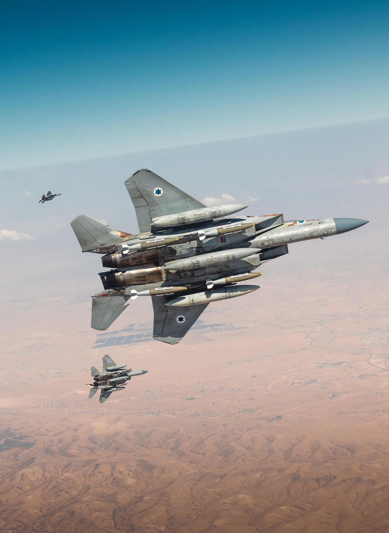 以军在演练，准备对伊朗第二次开战近日，以色列空军战斗机在伊拉克领