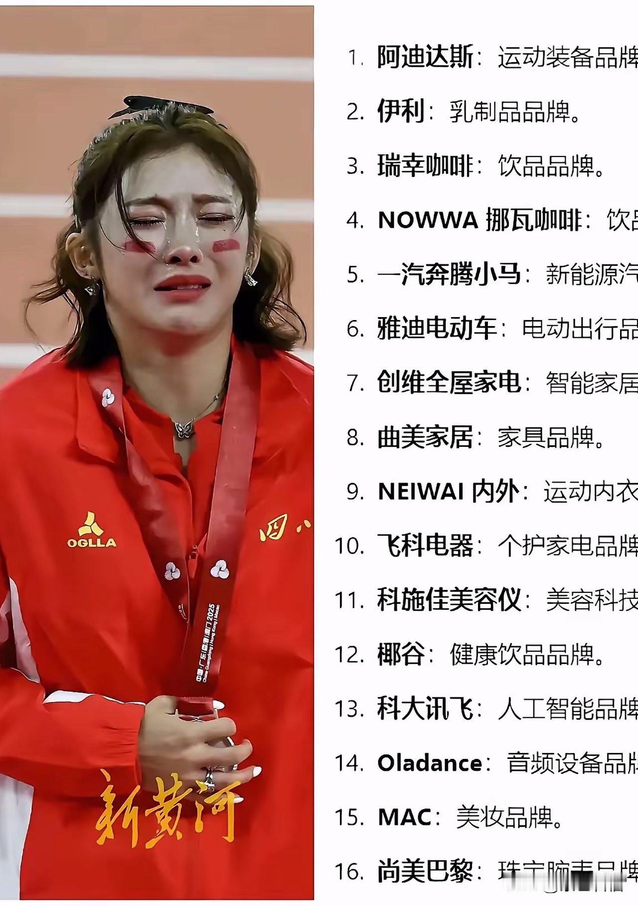 怪不得吴艳妮痛失金牌后哭得这般伤心，原来金牌堪称金钱的代名词啊！