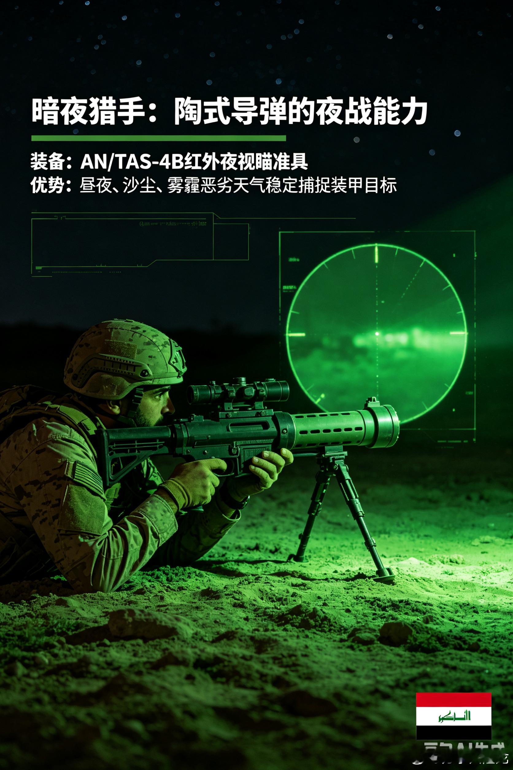 伊拉克主力反坦克利器：美制陶式导弹全解析美制BGM-71陶式TOW反坦克导弹，伊