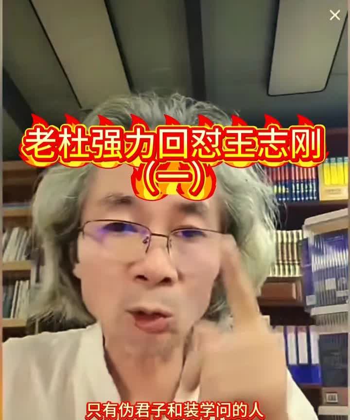 说到怼人还得由杜子健来关于王志纲阴阳董宇辉不懂感恩老俞的事情杜子健把王志