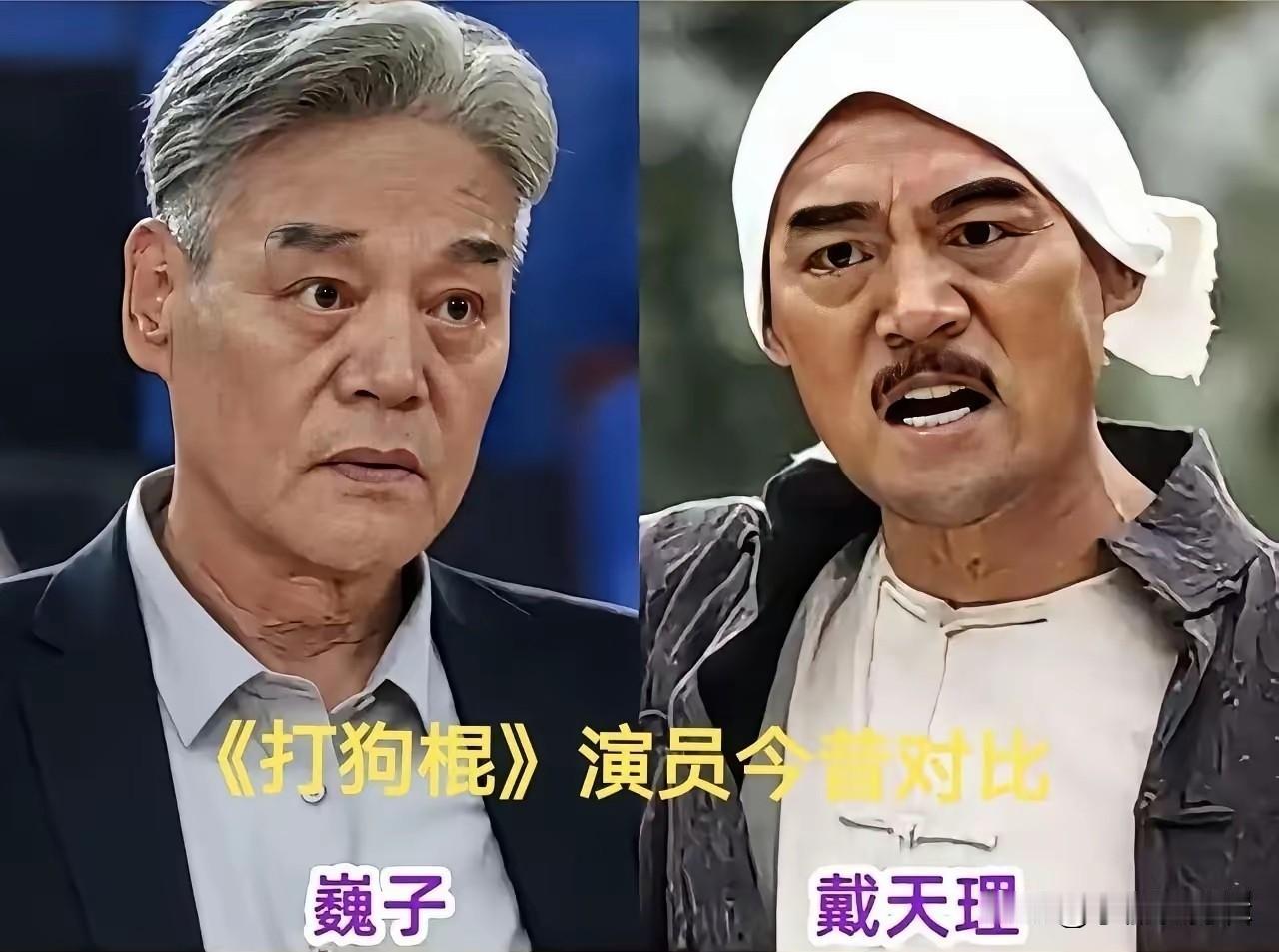 重温经典《打狗棍》，演员今昔对比差距太大，看完满是怀旧感慨。主演巍子当年硬朗坚