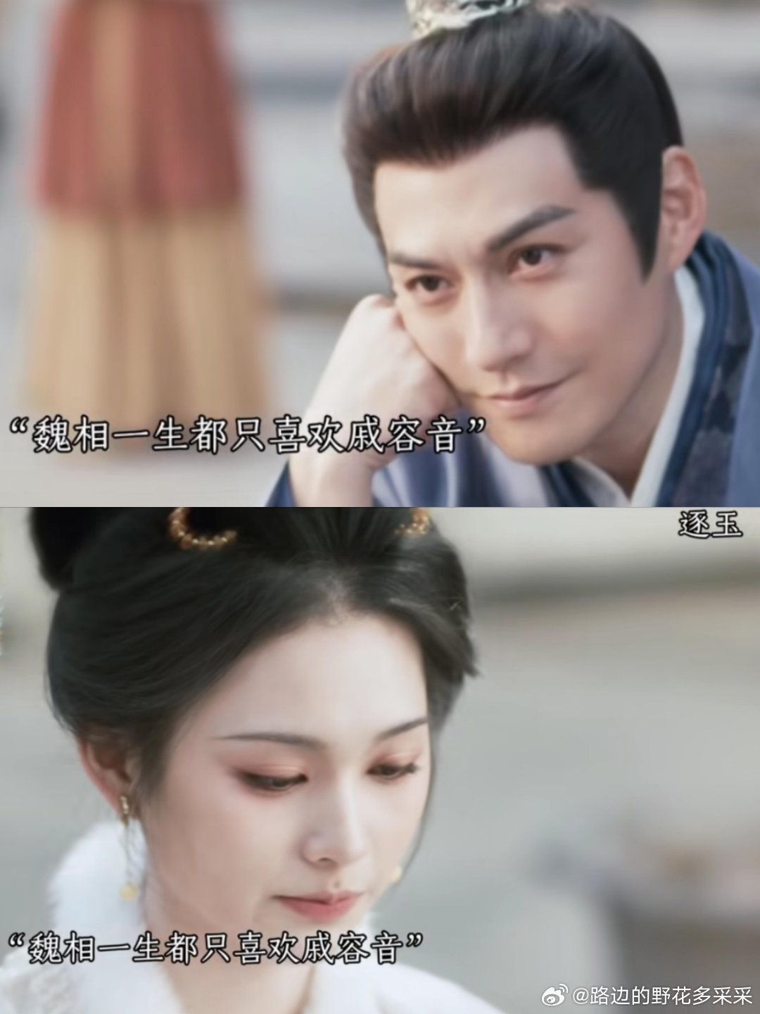 魏严的底色是悲啊！！魏严的心上人被老皇帝纳入后宫，爱情没了。老皇帝还下催情药陷害