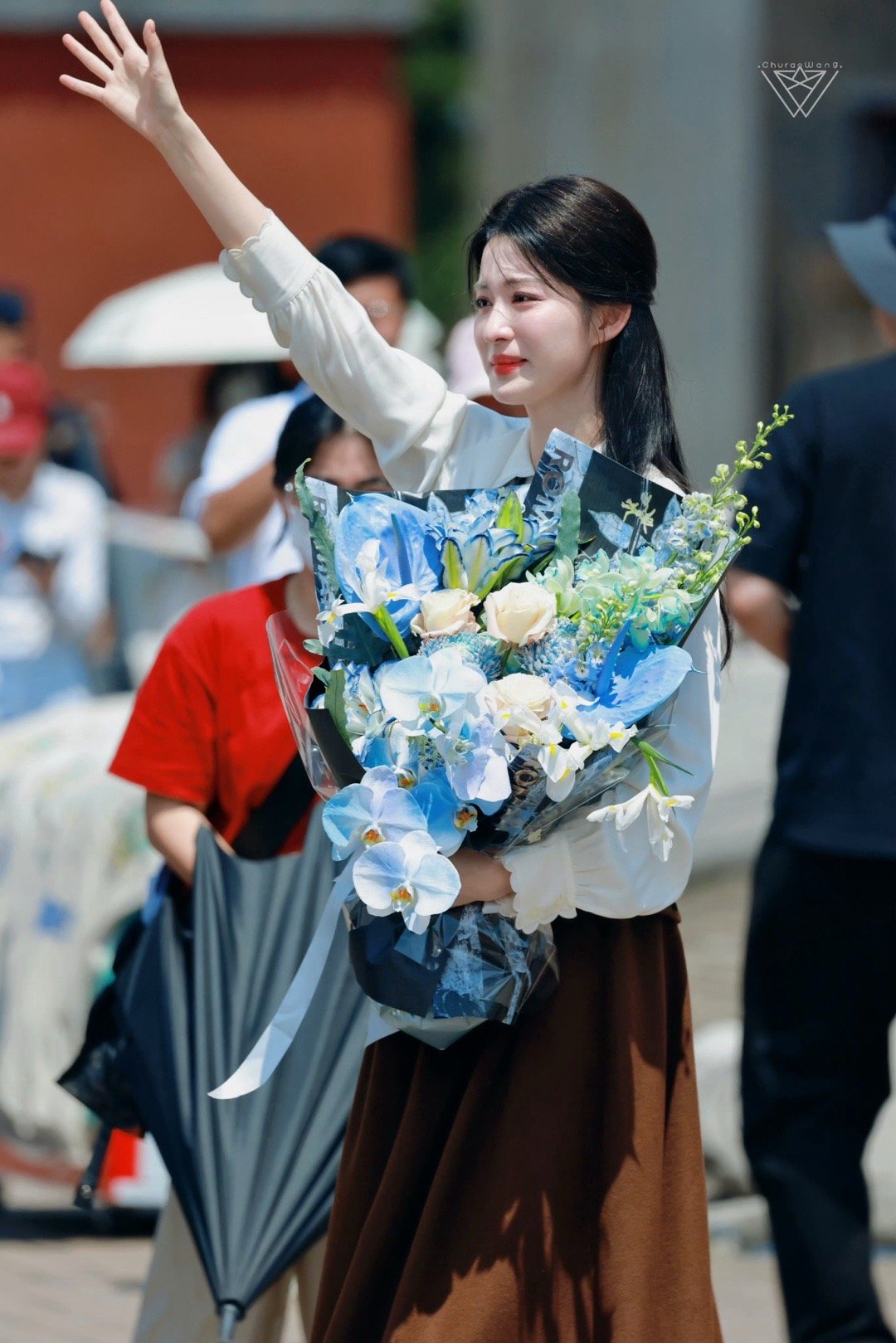 王楚然第一部民国戏含金量救命！王楚然首闯民国剧演白切黑女主，光是路透的学院风造