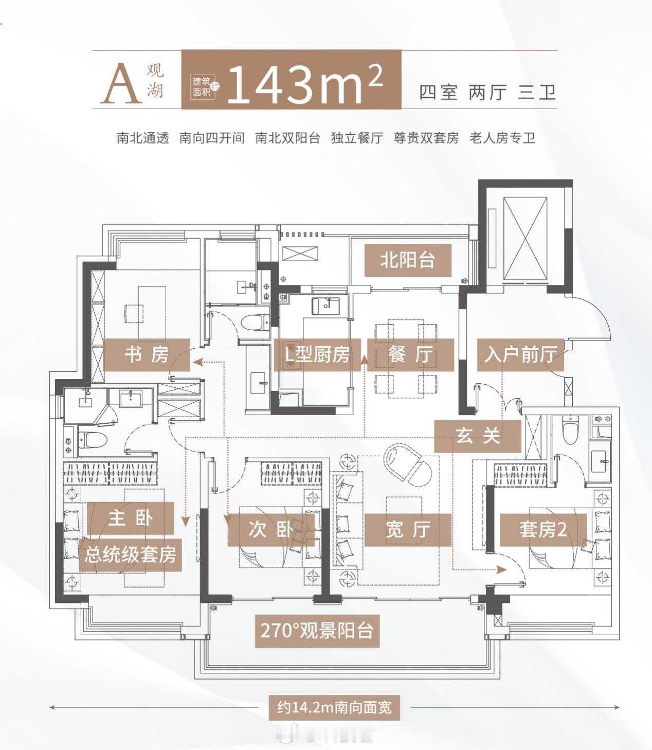 以后我买房就买这样的，超过18层我不买11层以下，两梯两户，一梯一户18层，两梯