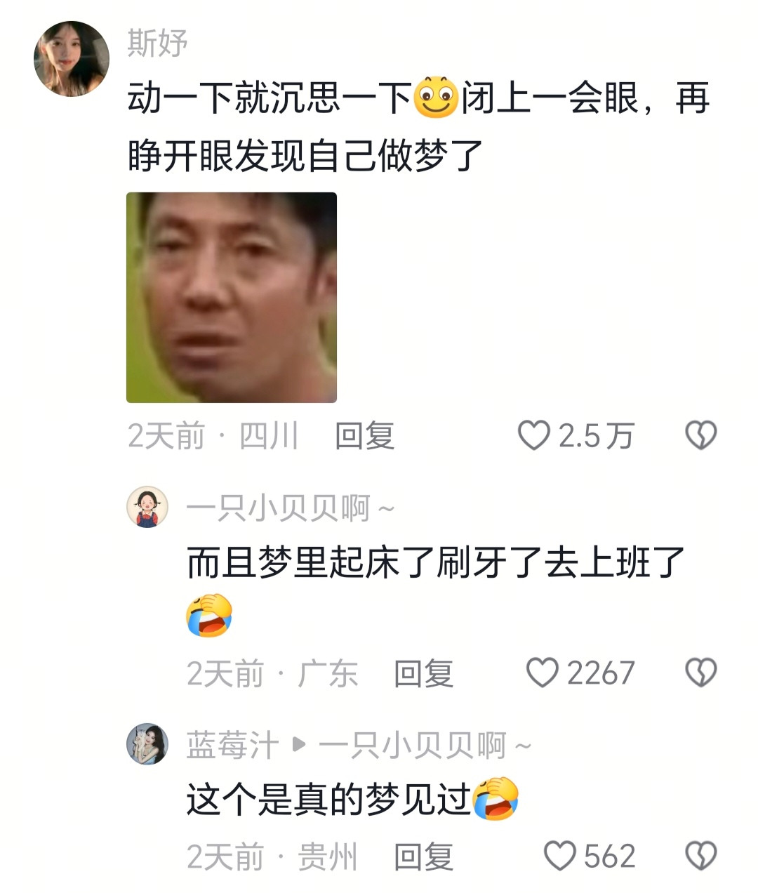 这个是真的梦见过