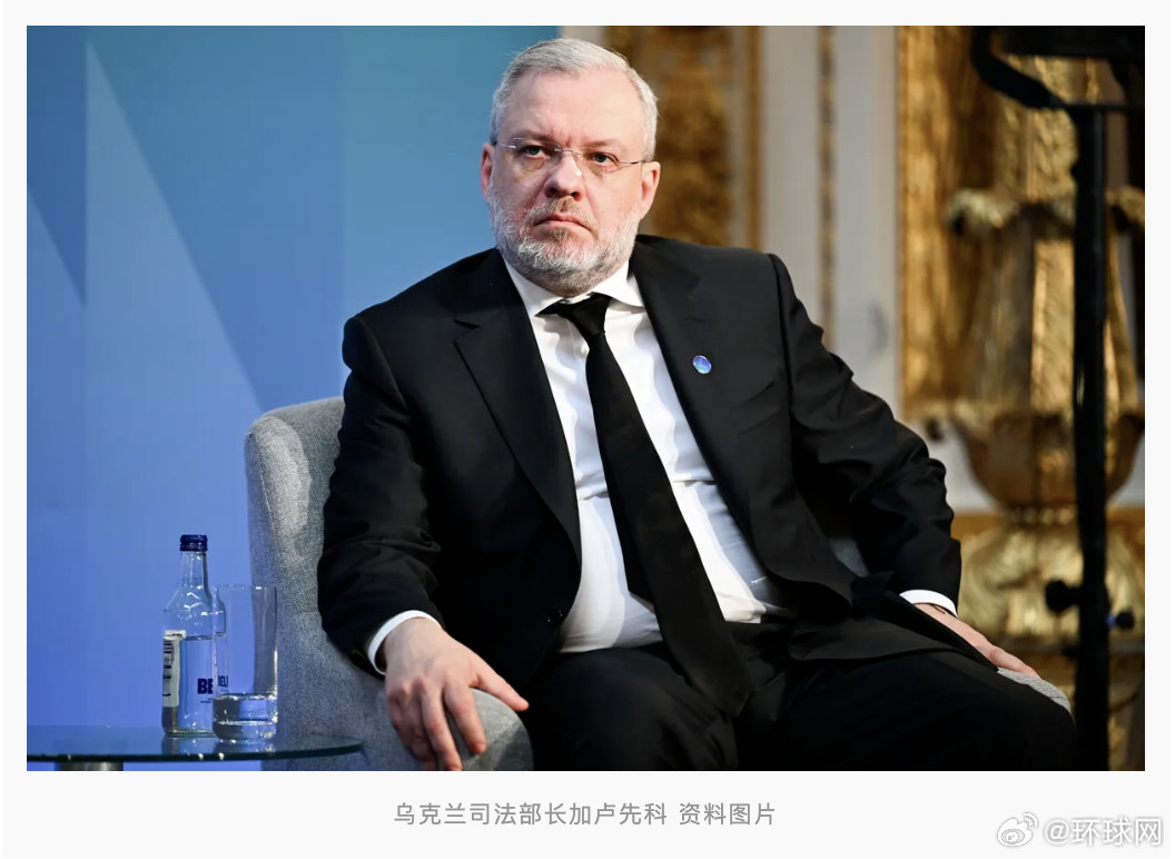 泽连斯基密友涉腐1亿美元逃逸，乌克兰司法部长遭停职调查！