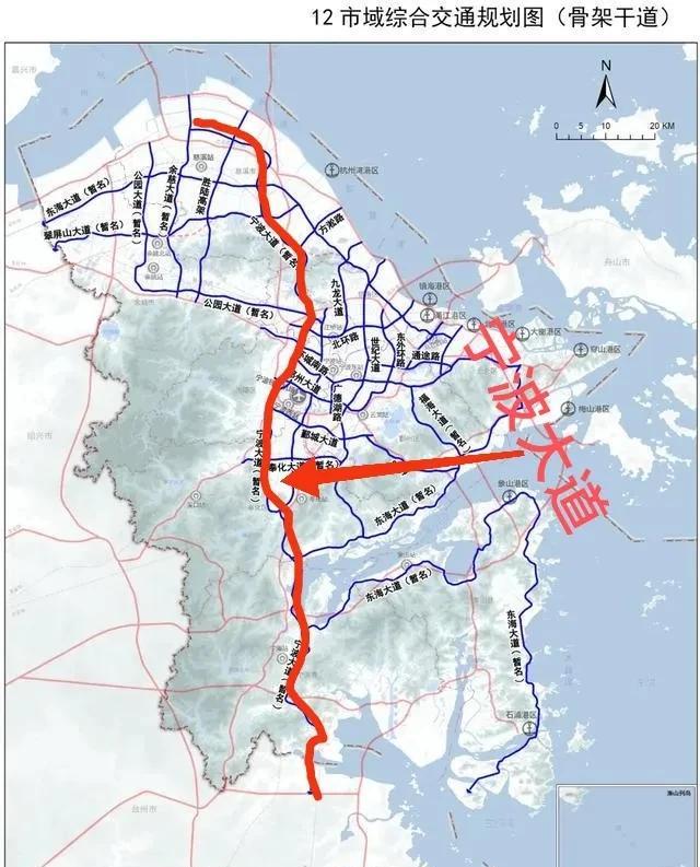 唯一以城市名冠名的这条城市骨架干道快速路来了！这条贯穿宁波南北的快速路，