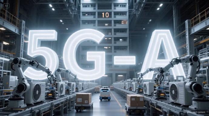 上海5G-A网络覆盖31省300城, 网速提升10倍