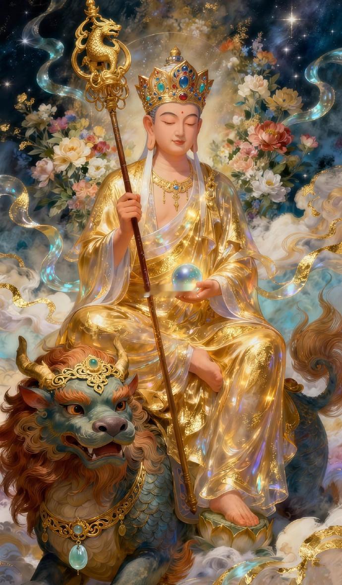 菩萨为你留了九十九次福报，若再不伸手接住，福气便会转身走远。万般皆是缘分，好运从