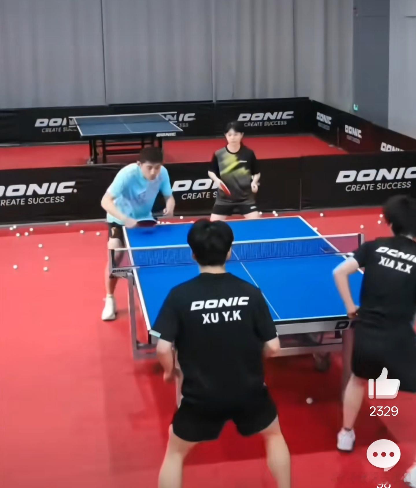 是的，我点进来看的时候我都懵了，他都开始打混双了？