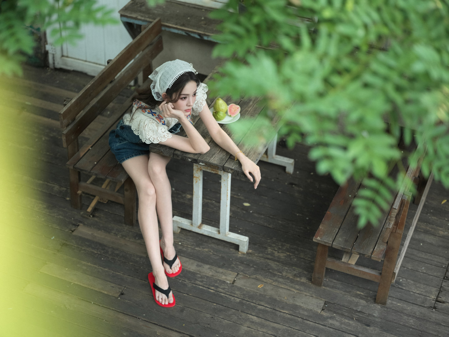 古力娜扎夏天少女写真