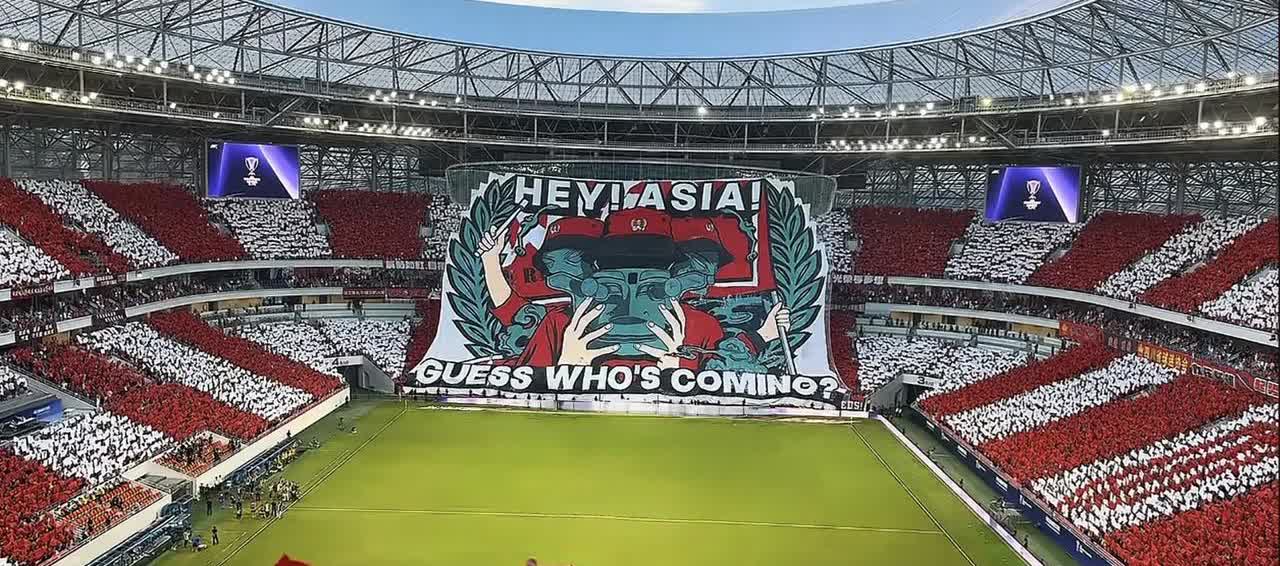 亚冠成都蓉城全场tifo，应该是西南第一个专业足球场全场tifo，看看人家吧，都