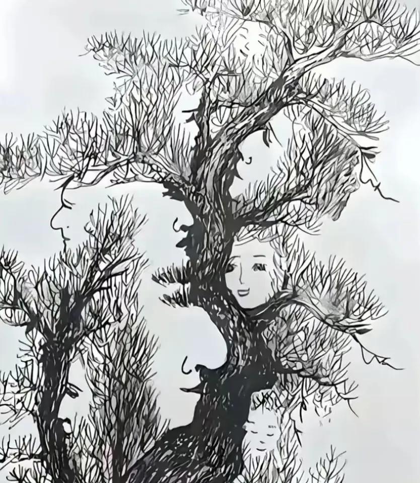 能找到7张人脸的都是顶级智商！