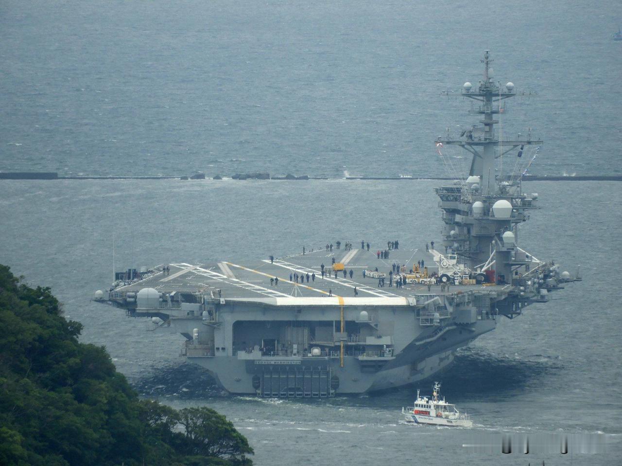 🇺🇸2026年5月23日，美国海军航空母舰“乔治·华盛顿”号（CVN73