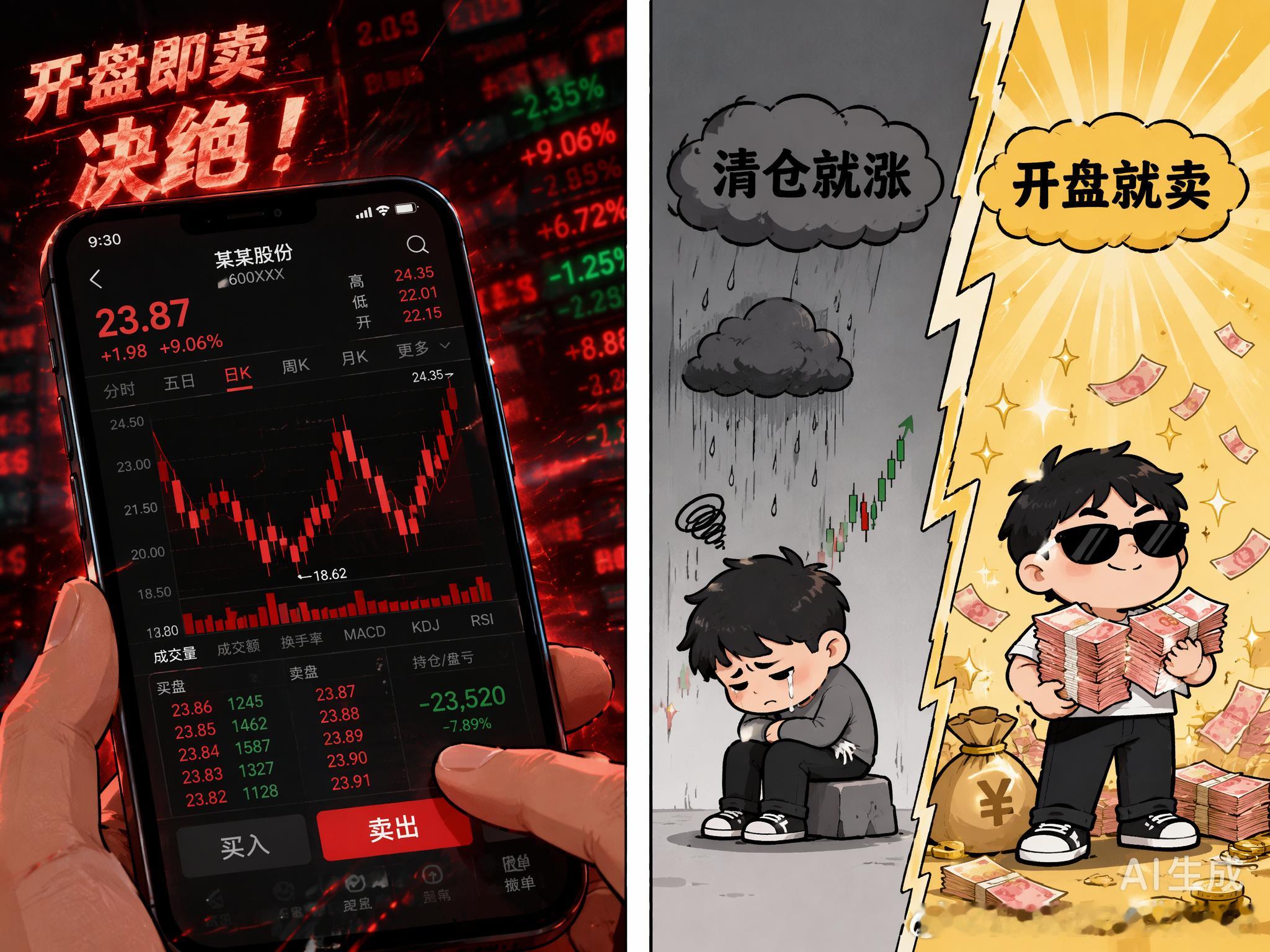长鑫科技正式上市峰哥这波操作真是把“落袋为安”玩明白了。📉前几天还在被群嘲是