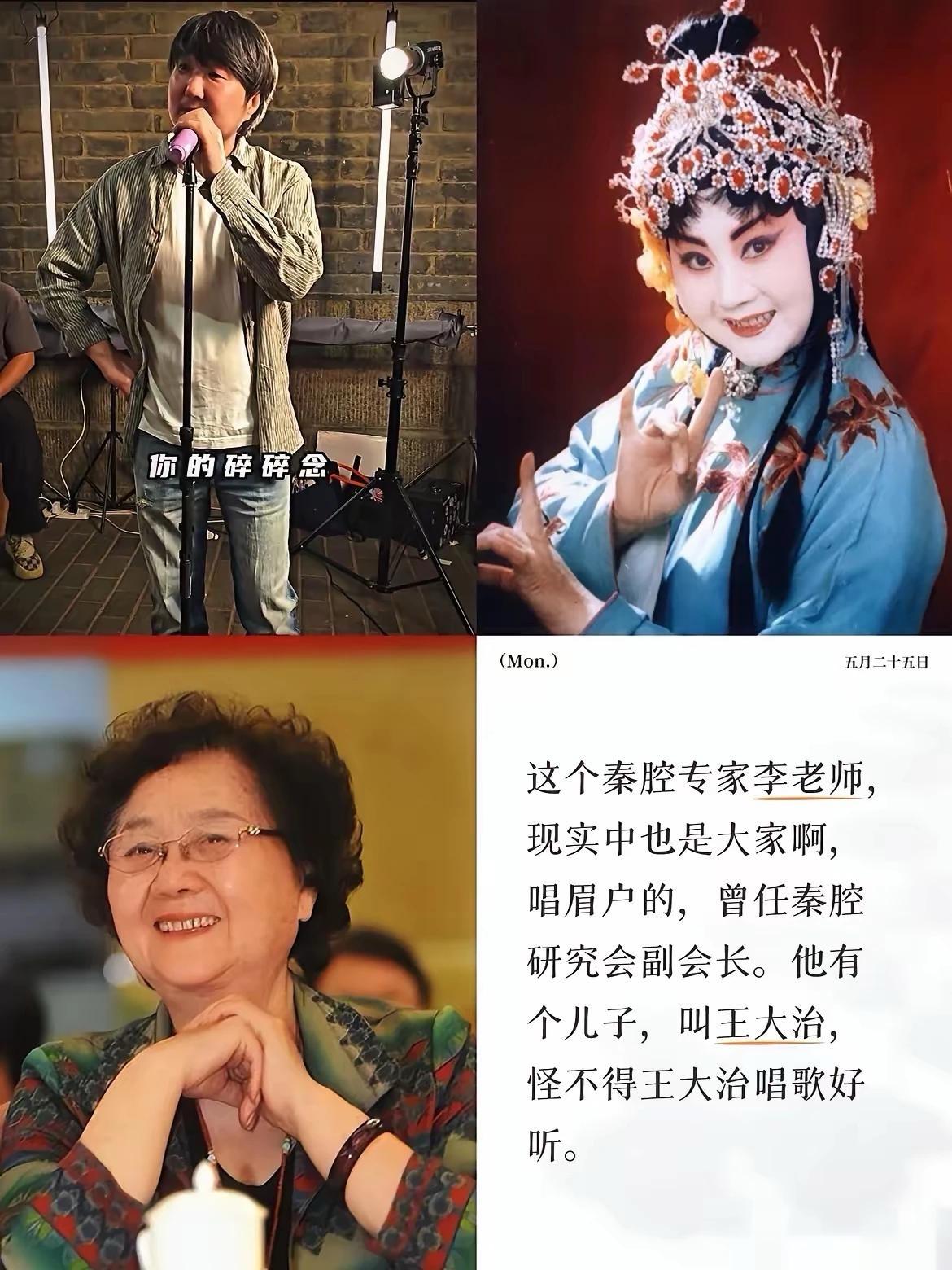 看到一张网友分享的照片王大治和他的母亲最近秦腔剧《主角》热播一时掀起了一股