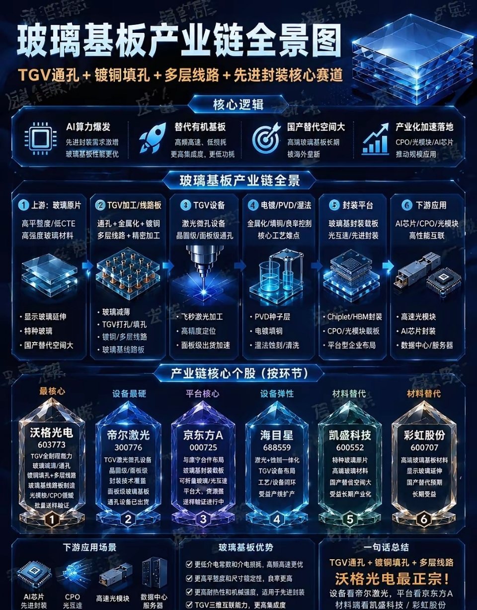 TGV玻璃基板风口已至？2026年3月，台积电正式官宣——3nm工艺的AI芯片，