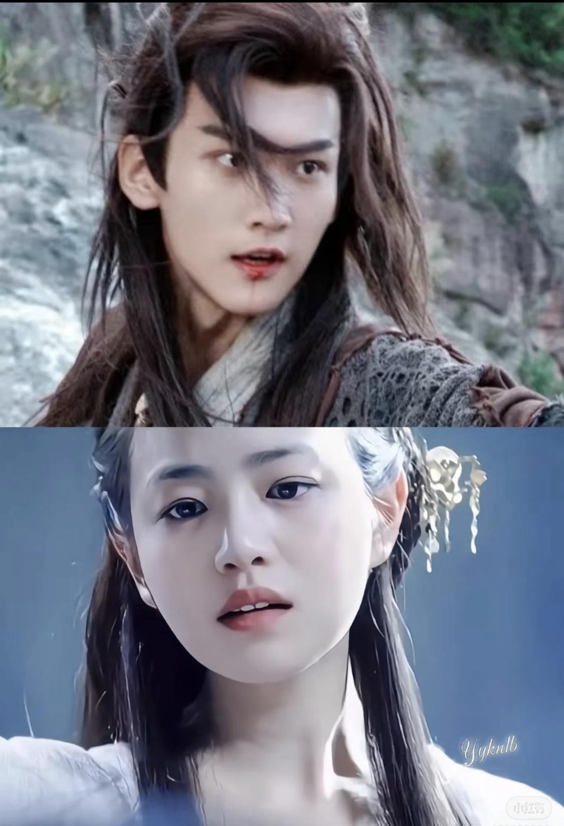 全网都在嗑的邪门CP，可能恰恰是《神雕》选角的最优解。拆开看：陈妍希早已不是那