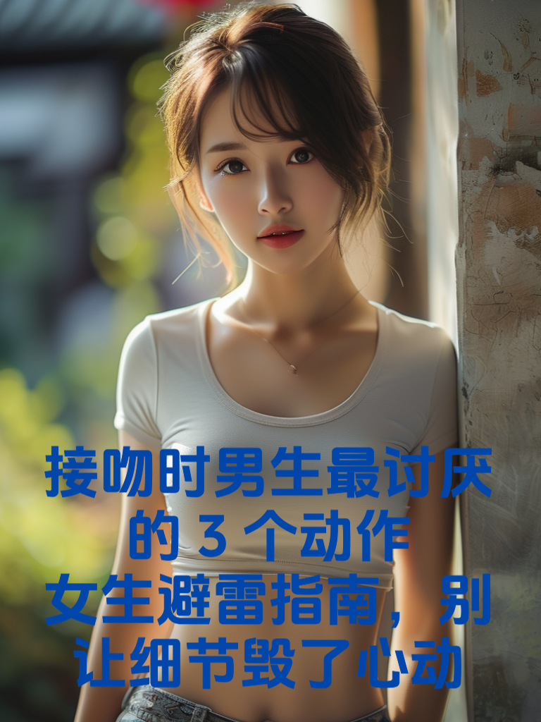 接吻时男生最讨厌的3个动作！女生避雷指南，别让细节毁了心动
