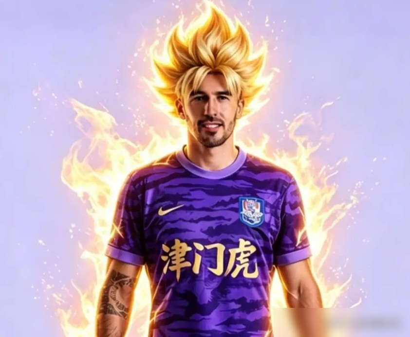 队长两颗门牙被踢飞，满脸是血被架下去了，津门虎反而在91分钟把成都蓉城的夺冠庆典给搅黄了。10月10