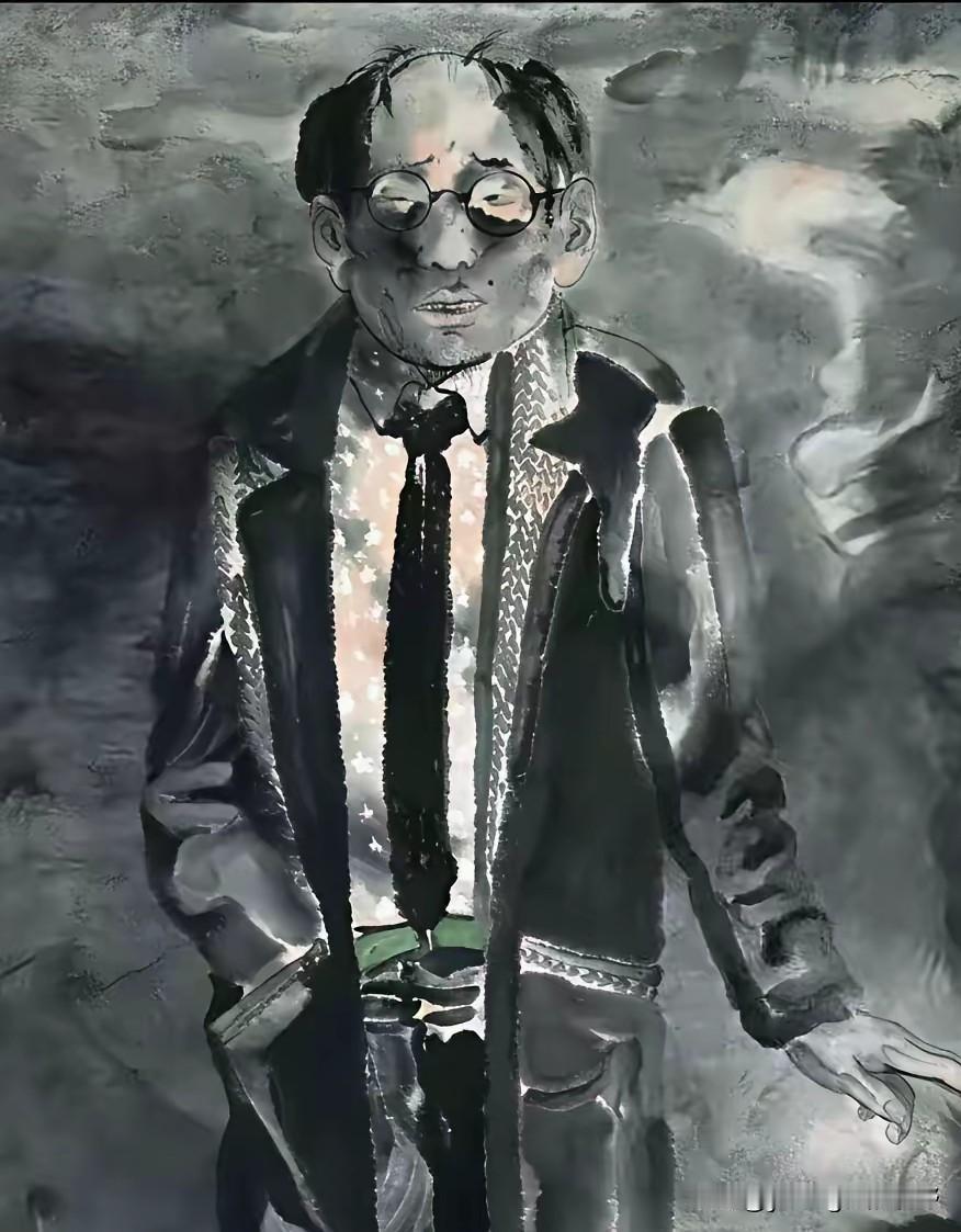 为何国内的所谓画家，美术家的作品就是这么些玩意儿？这些画作色调阴暗，画面毫无美感