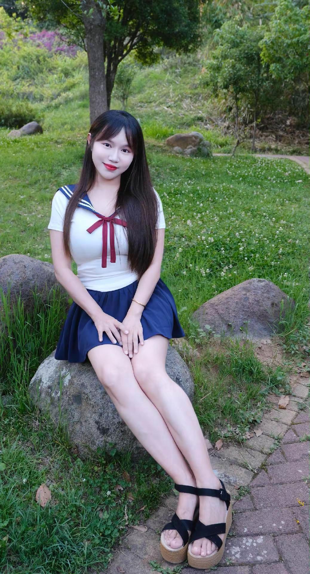 在你心里我还如初见时那般可爱吗学姐感穿搭jk制服