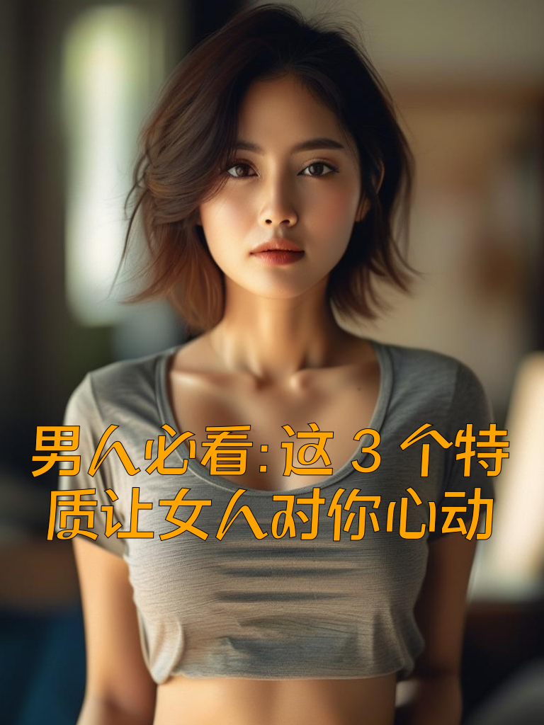 男人必看：这3个特质让女人对你心动
