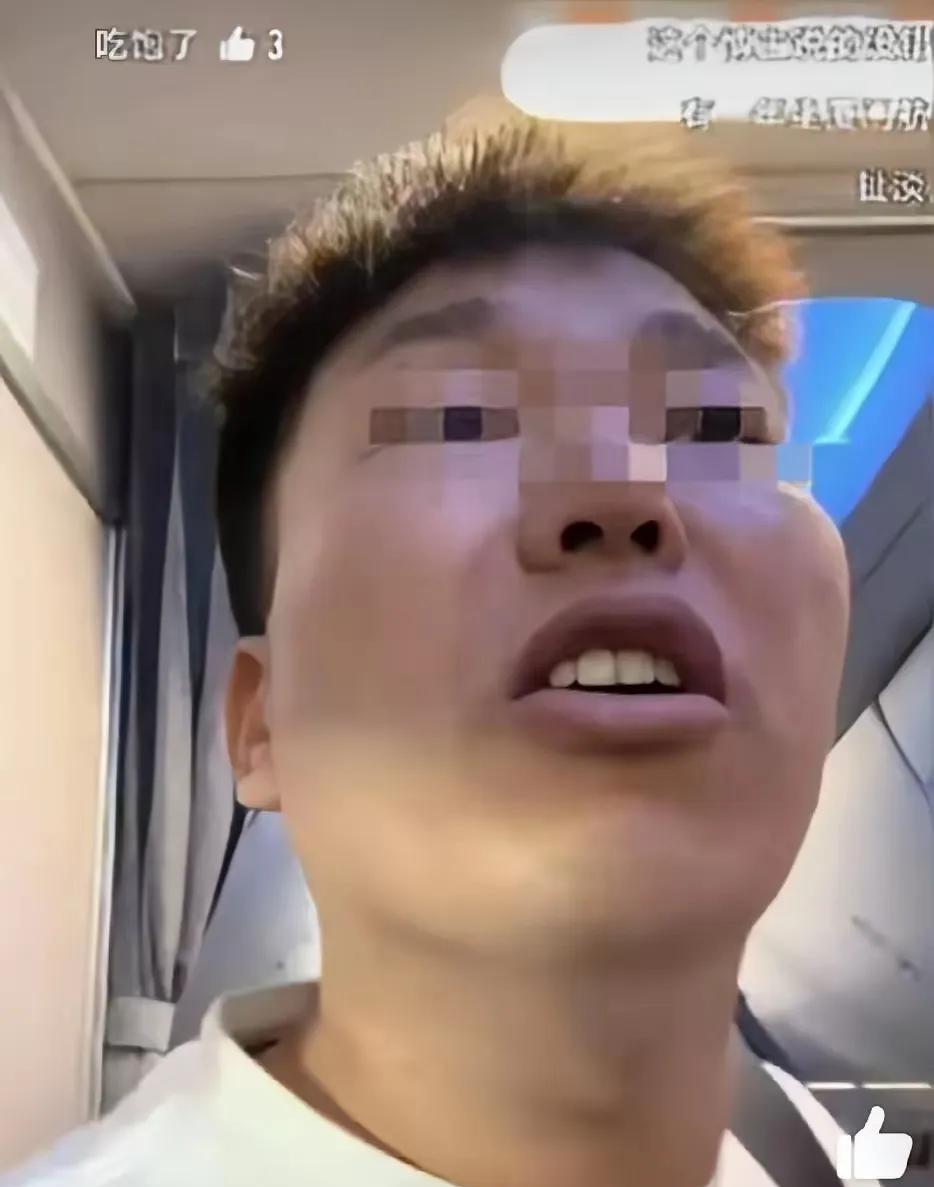 “是有多自卑？”中国男子坐国内航班，飞机上放了五个多小时美化外国人的视频。小伙忍