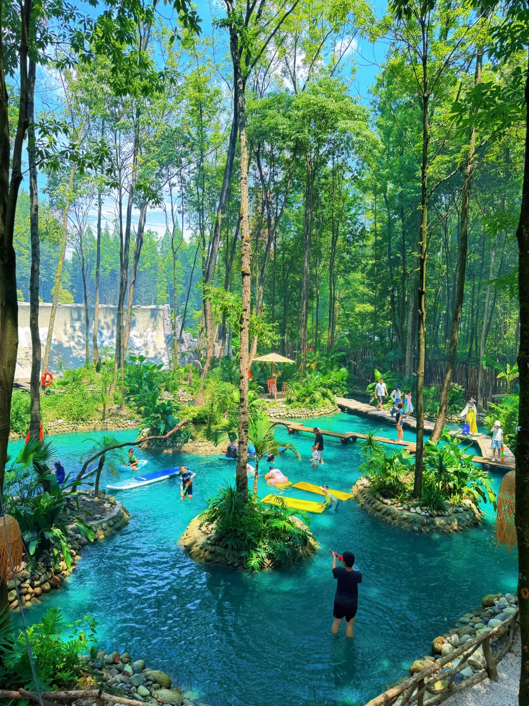 成都周边1h‼️夏日森系小众玩水秘境🌊
