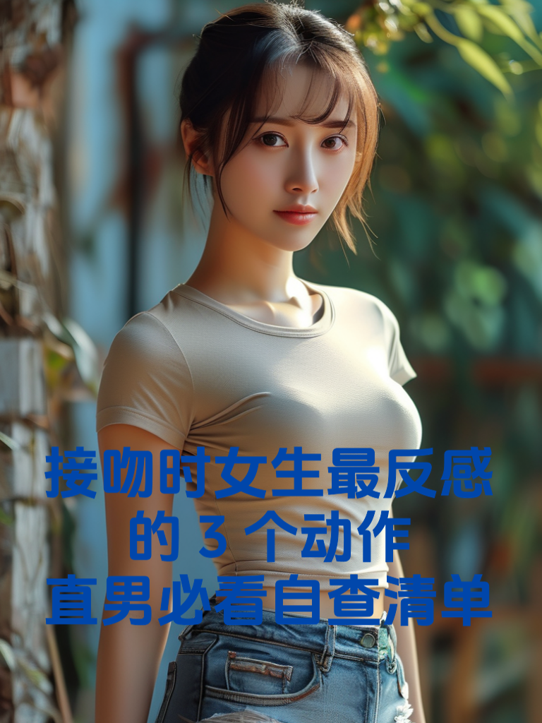 接吻时女生最反感的3个动作，直男必看自查清单