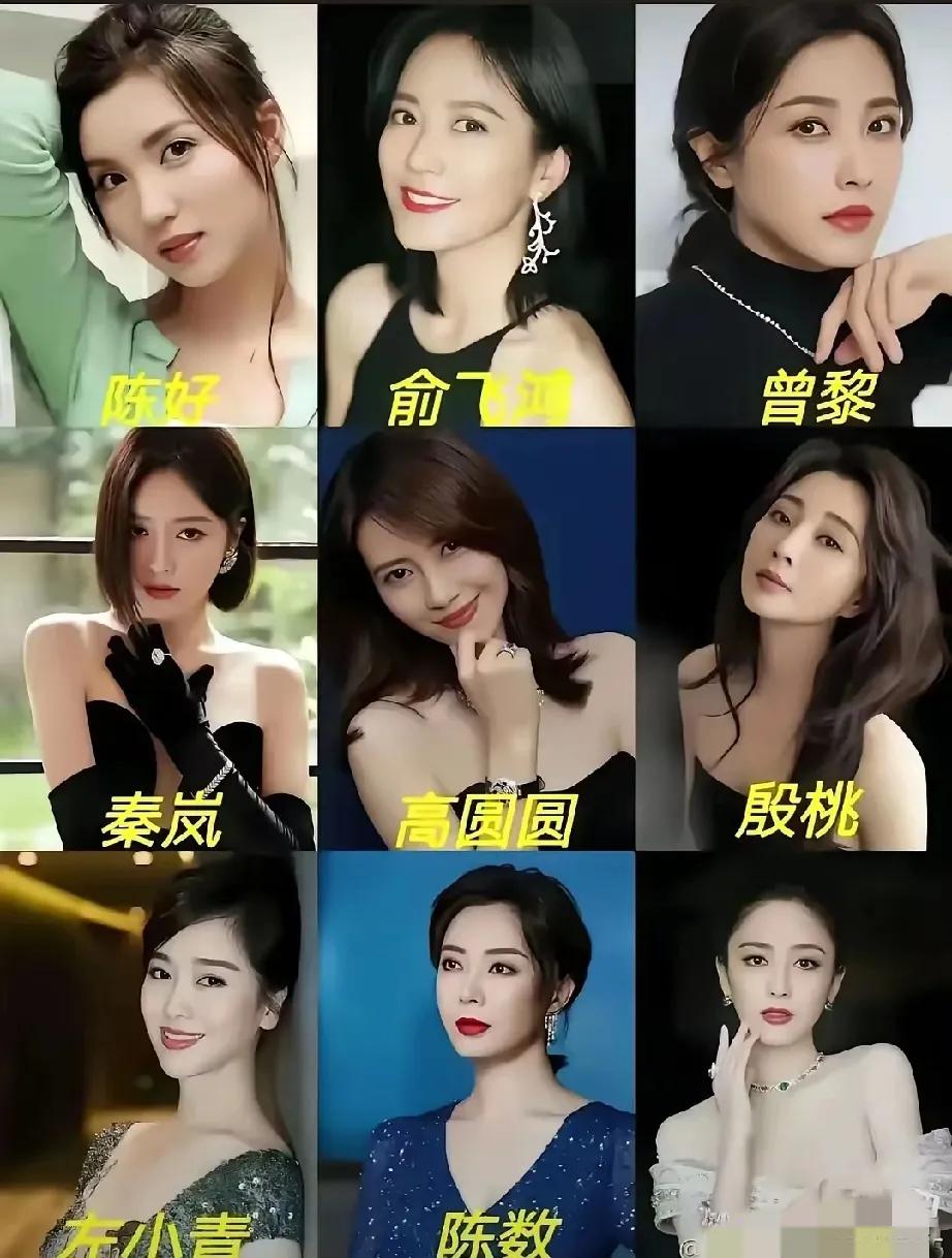 这张照片里，俞飞鸿就是无敌的存在高圆圆和曾黎也很不错其他人都有点差强人意了