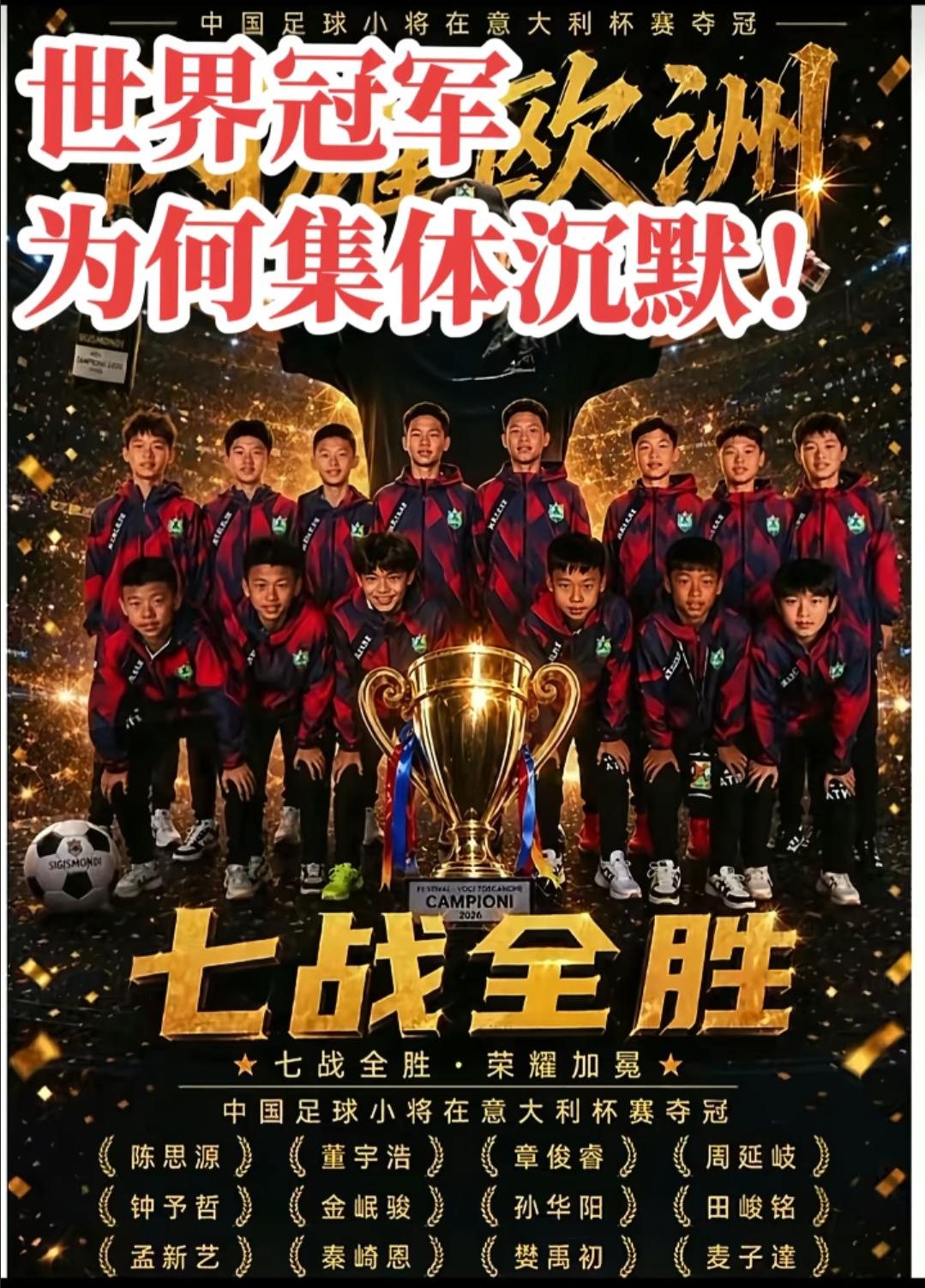 发现没？资本伸不到的地方却获得了胜利！民间青训球队——中国足球小将2014队