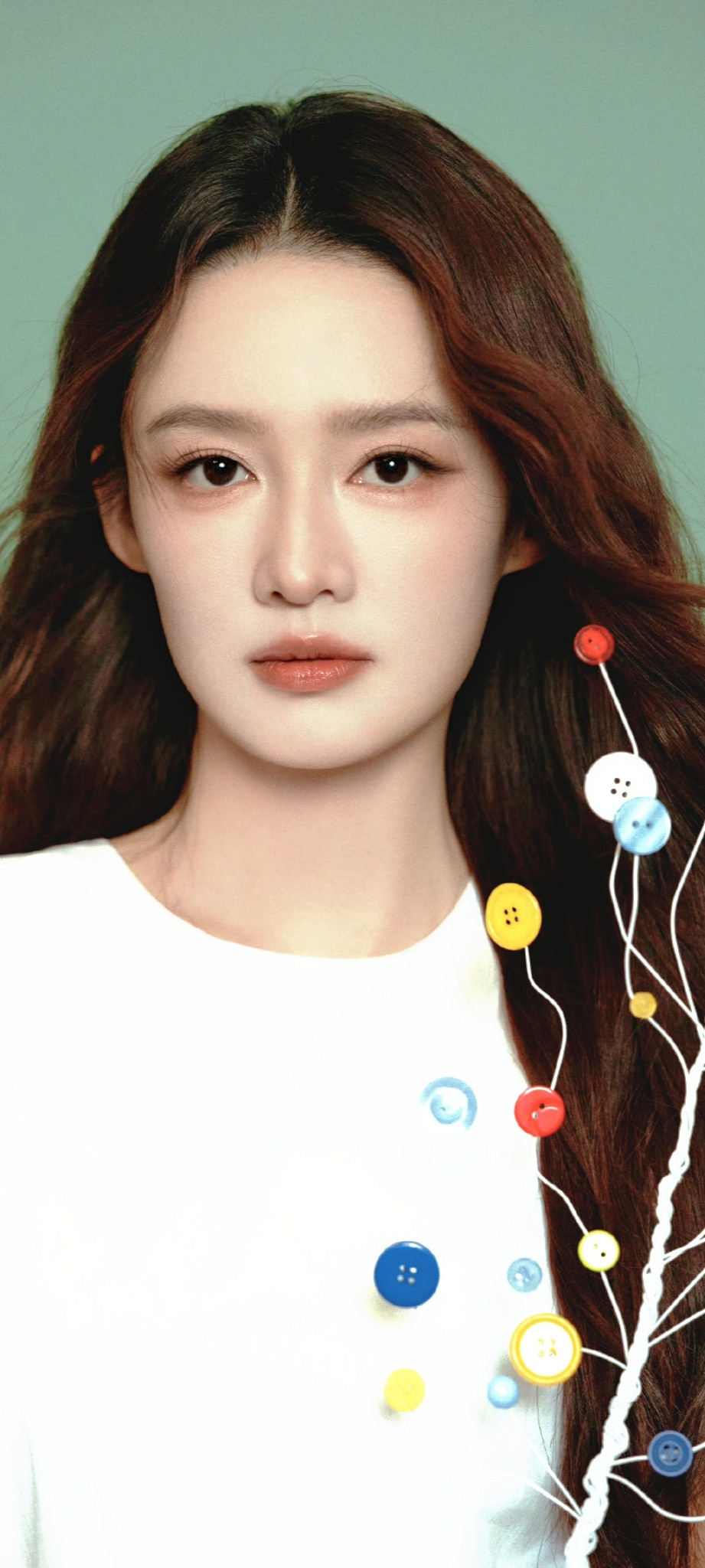 李沁李沁自修李沁绿色系壁纸更新女神真的太漂亮了专栏·LOVE李沁头像