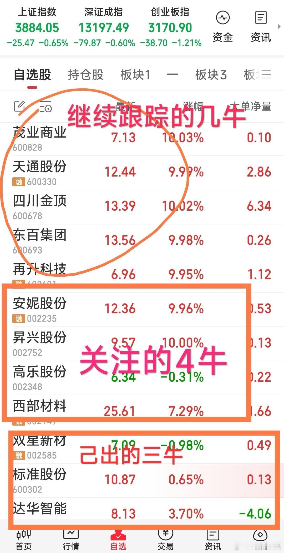 我的各类品种的牛儿们。见图示